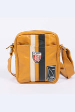 Le Mans 1923 yellow leather bag - Image n°1