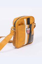 Le Mans 1923 yellow leather bag - Image n°4