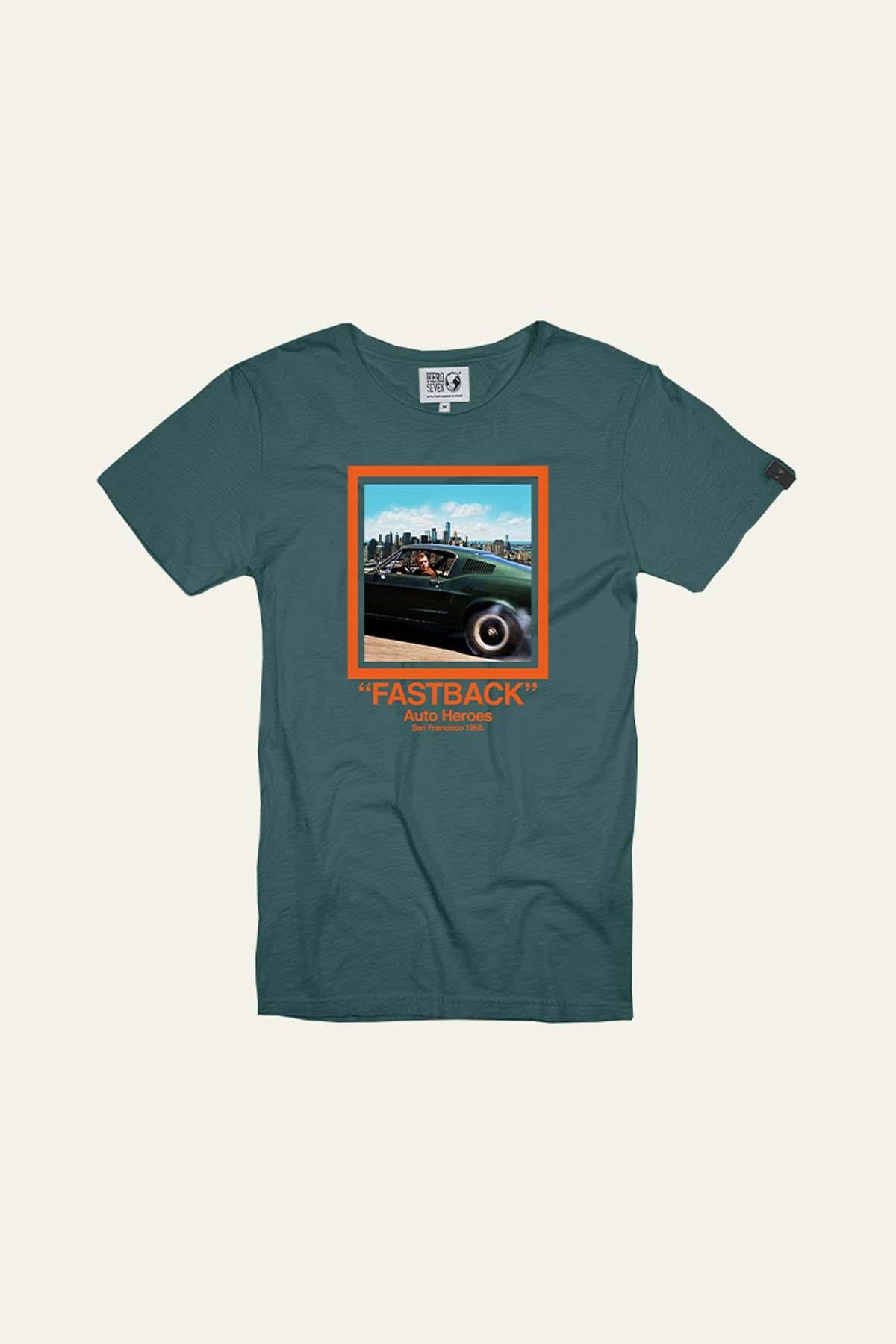 Bullit McQueen Fastback 1968 T-shirt - Image n°1