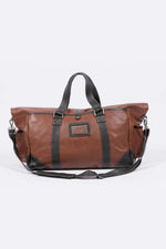 72h travel bag in tortoise leather - Image n°2