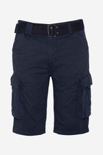 Navy Cargo Shorts - Image n°1