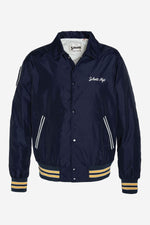 Blue varsity style jacket - Image n°5