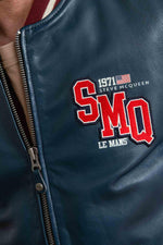 Blue varsity teddy Steve McQueen Le Mans - Image n°7