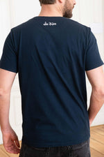 Steve McQueen Navy Blue Printed T-Shirt - Image n°4