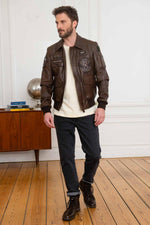 15° Stormo leather jacket made in Italy - Image n°2