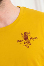 Yellow Printed Cotton T-Shirt - Image n°4