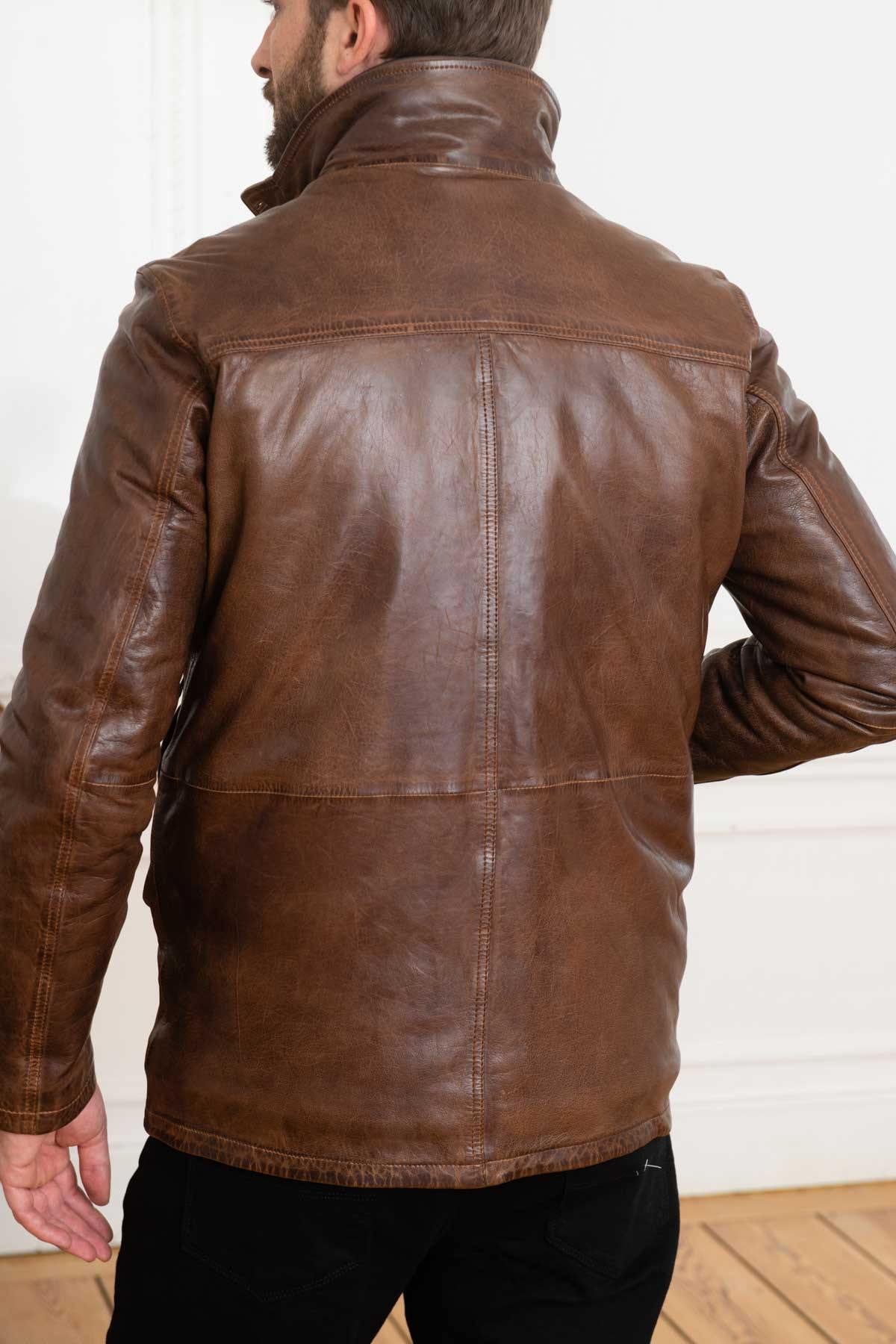 Daytona's bison lambskin jacket-warm, durable, and timeless. - Image n°6