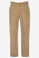 Beige cotton pants - Image n°3