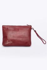 Steve McQueen Red Leather Clutch - Image n°2