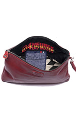Steve McQueen Red Leather Clutch - Image n°3