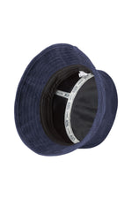Blue velvet “Bob” hat - Image n°2