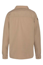 Men's beige cotton shirt - Image n°3