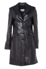 Long blazer for Women in lambskin - Image n°3