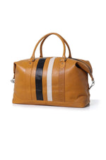 Le Mans 1923 travel bag in yellow leather - Image n°5