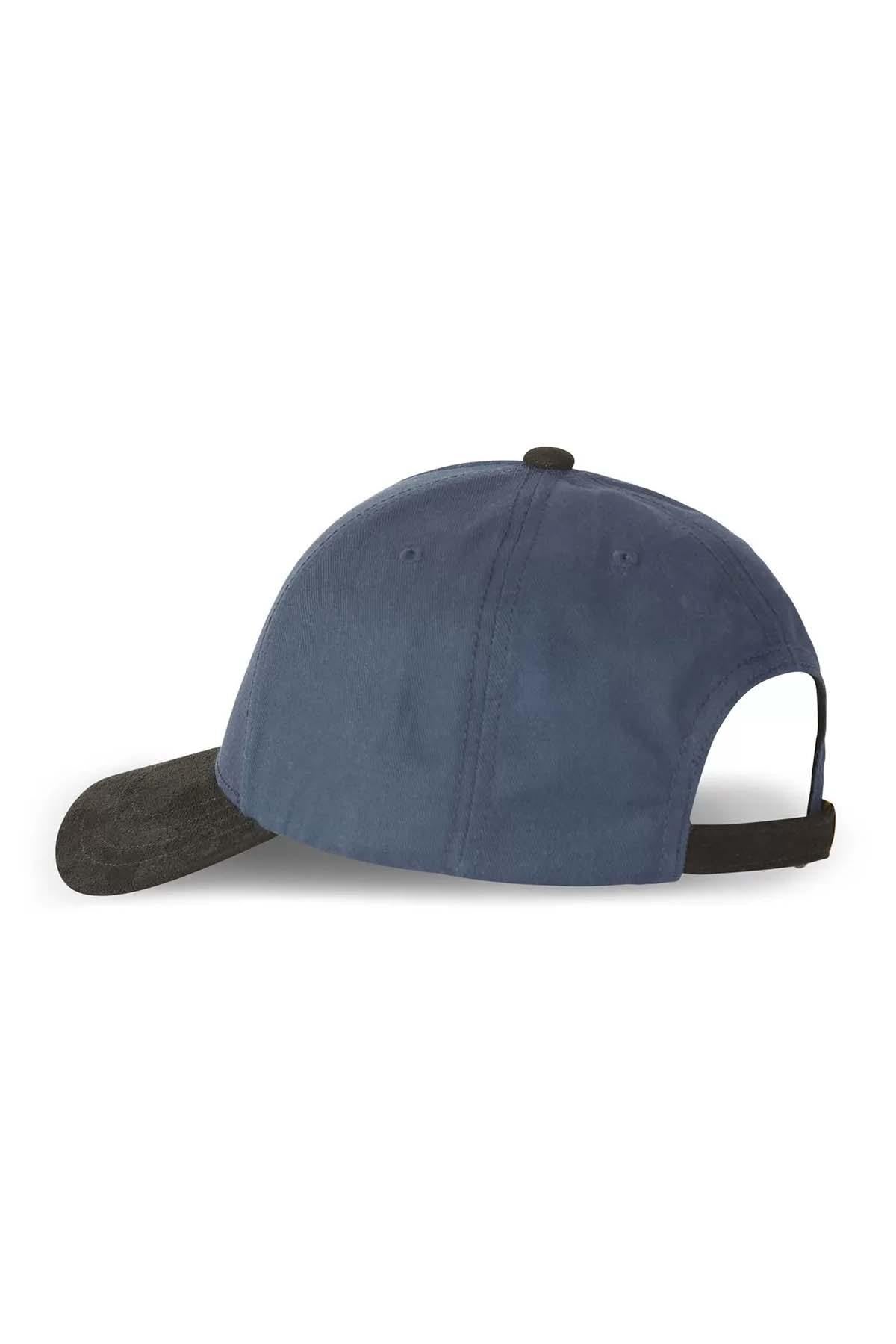 Blue and black cap with yellow lightning bolt - Image n°5