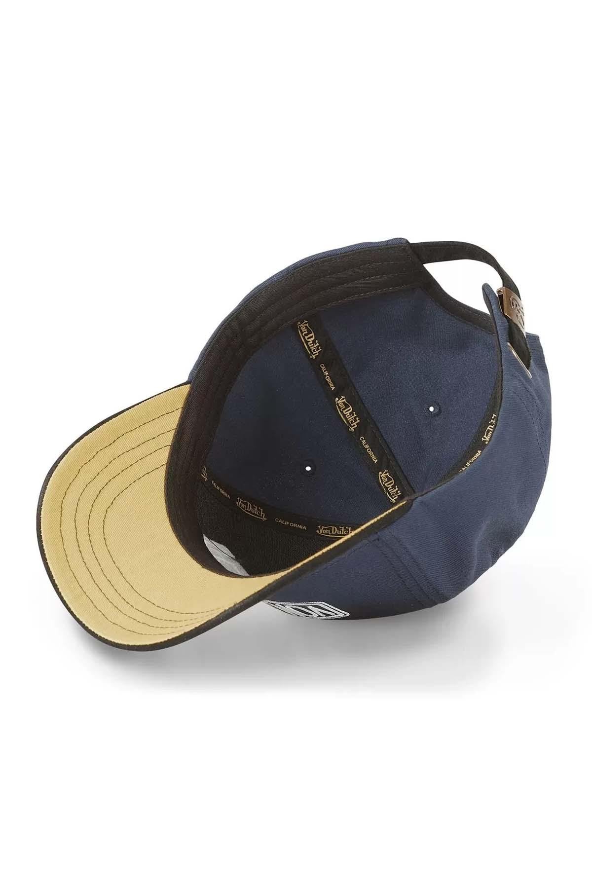 Blue and black cap with yellow lightning bolt - Image n°4