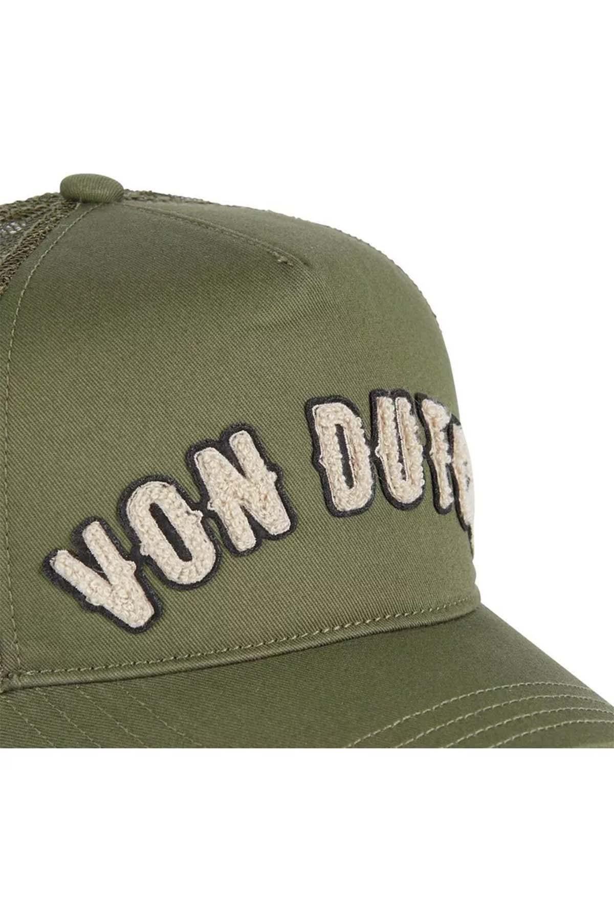 Cap with khaki mesh - Image n°3
