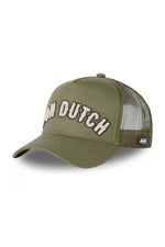 Cap with khaki mesh - Image n°1