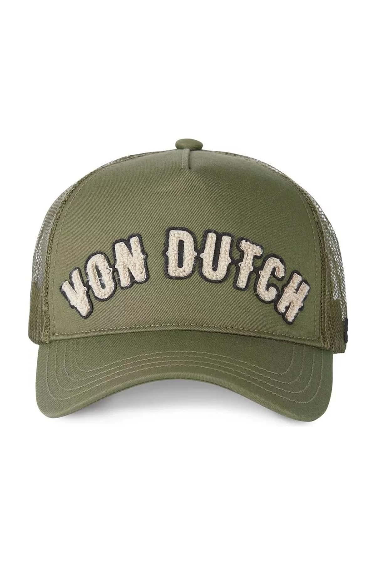 Cap with khaki mesh - Image n°2