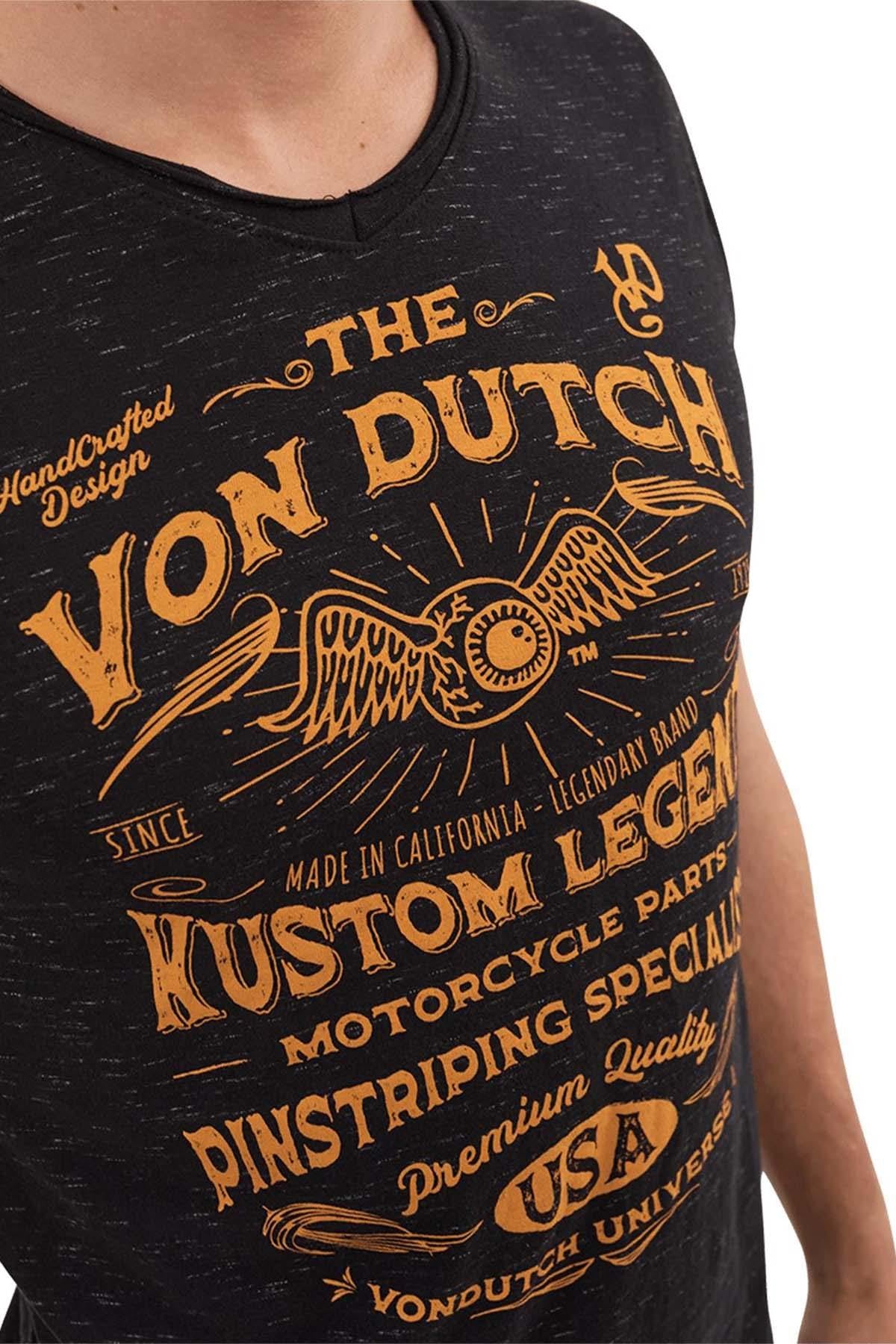 Men's Black Noise Effect Printed T-Shirt - Image n°2
