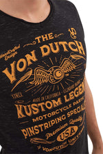 Men's Black Noise Effect Printed T-Shirt - Image n°2