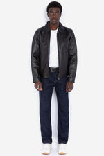 Schott's LC5100: black cowhide, regular fit, built for daily wear. - Image n°5