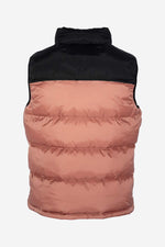 Men's pink sleeveless down jacket - Image n°3