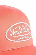 Pink cap with white logo - Image n°2