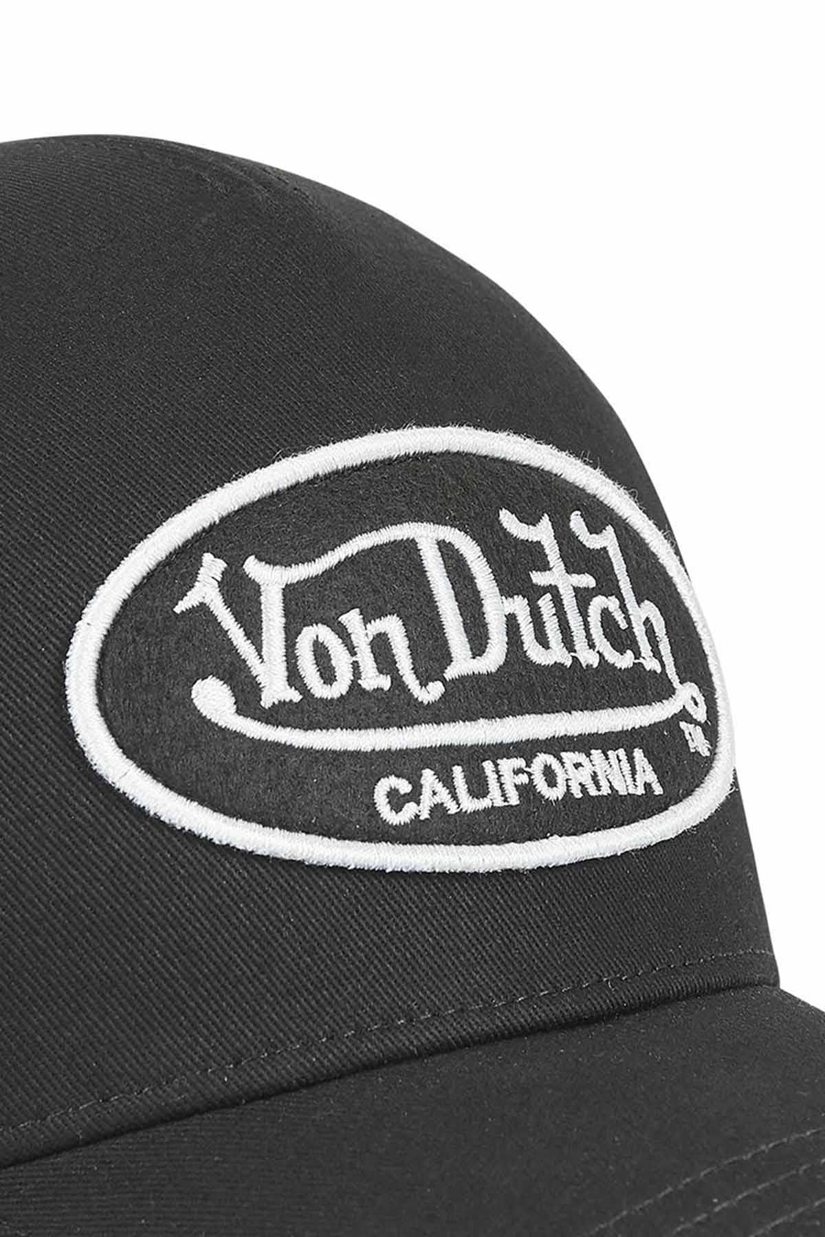Black cap with white logo - Image n°2