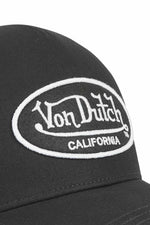 Black cap with white logo - Image n°2