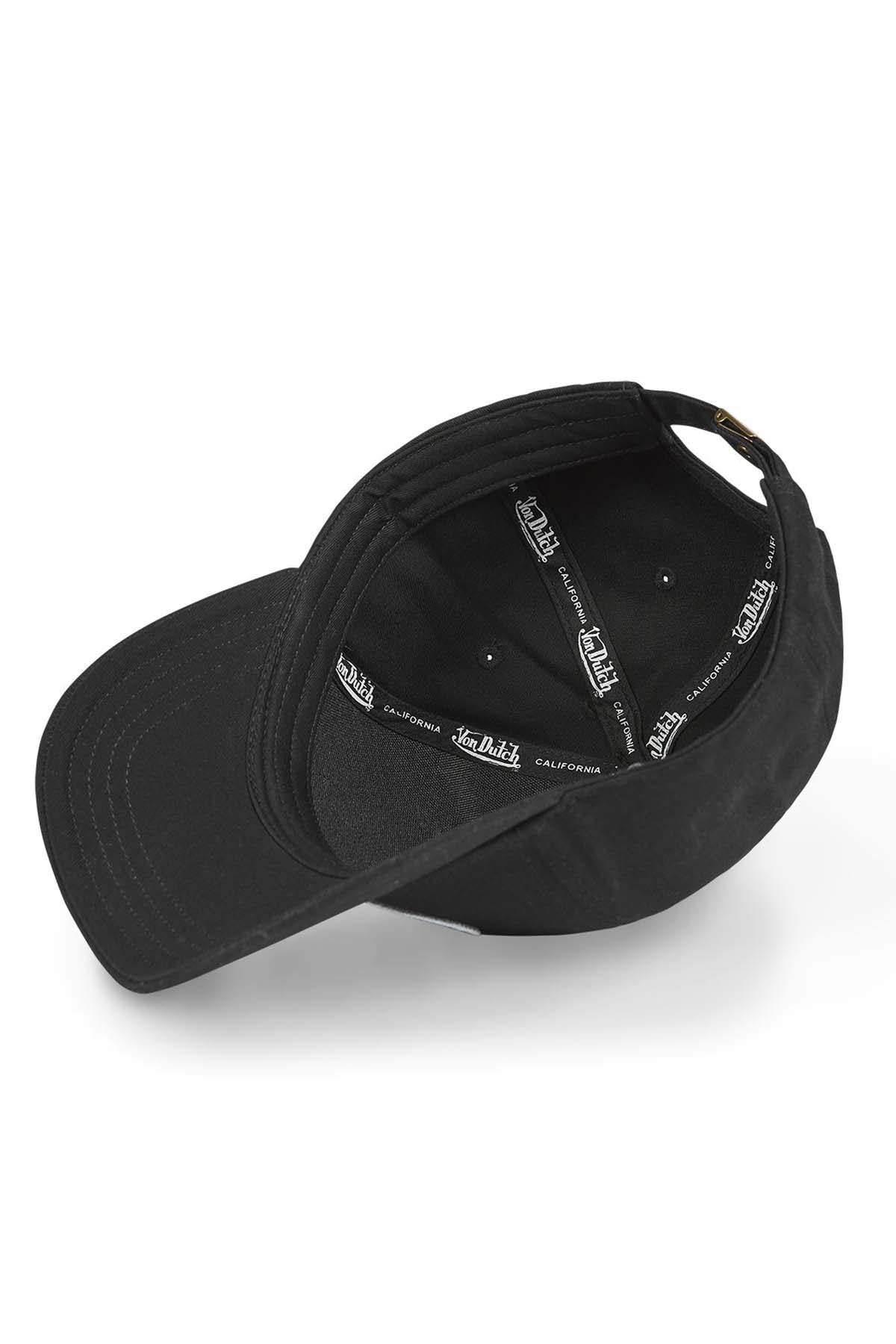 Black cap with white logo - Image n°5