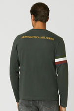 Long-sleeved cotton T-shirt with embroidery - Image n°2