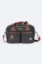 Dark brown leather travel bag - Image n°2