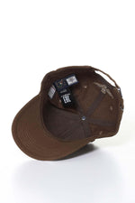 Khaki cap with patches - Image n°3