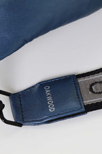 Women's metallic cobalt colored fanny pack - Image n°2