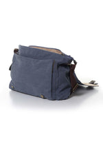 Blue vintage style satchel - Image n°3