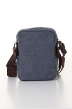 Blue vintage style bag - Image n°2