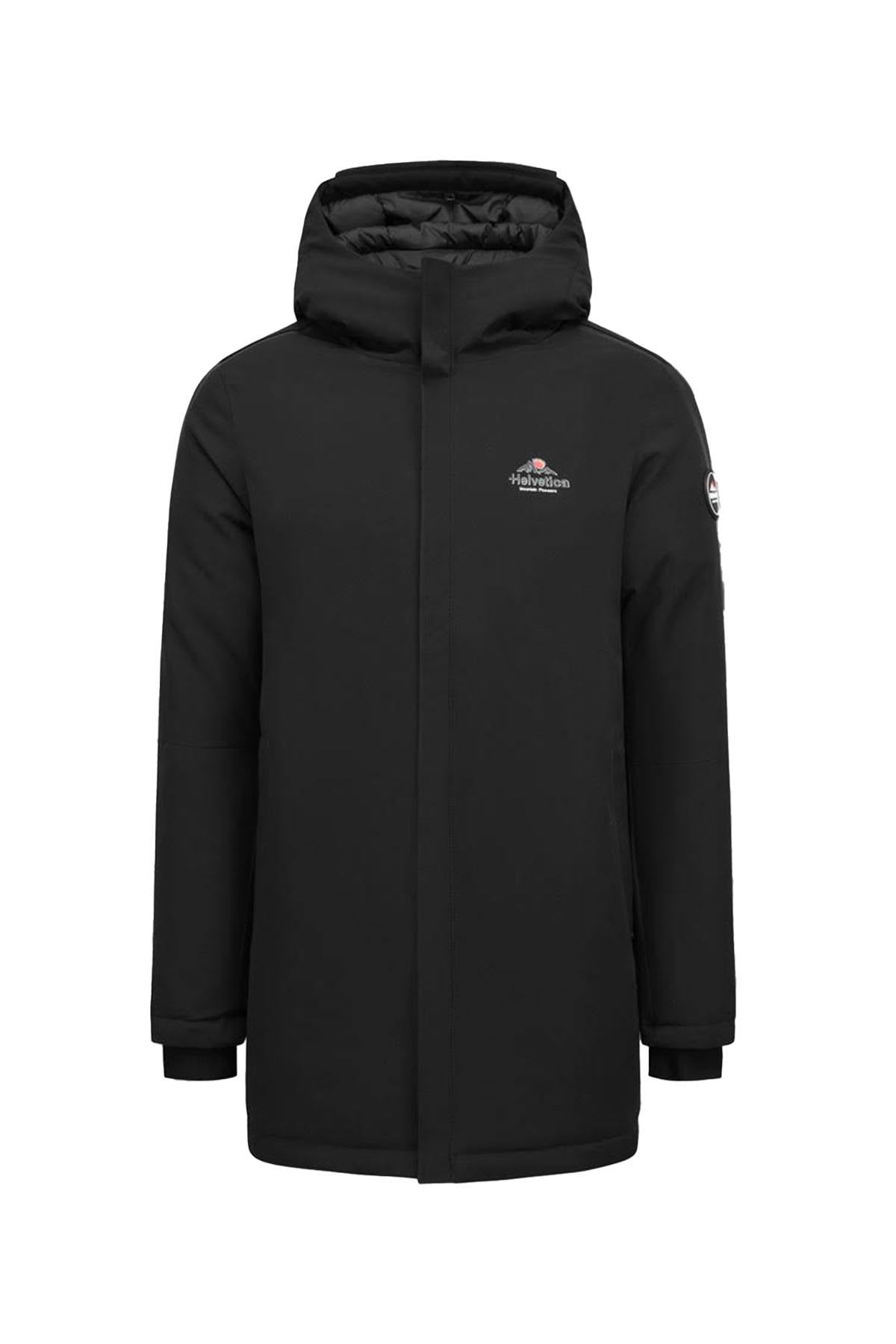 Black technical winter parka - Image n°8