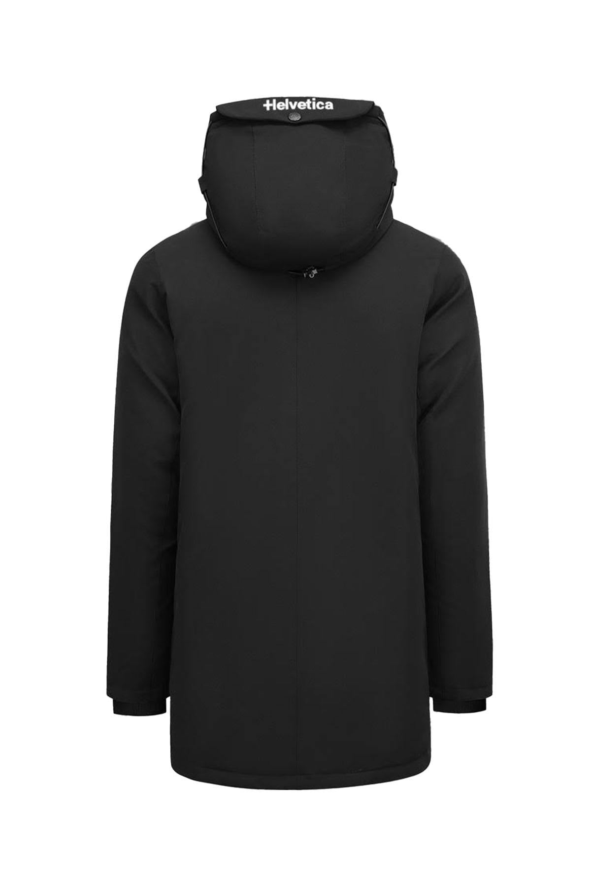Black technical winter parka - Image n°6
