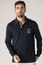Navy blue polo shirt from the Patrouille de France - Image n°1