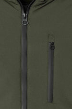 Men's long khaki parka - Image n°3