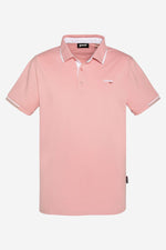 Pink polo shirt for men - Image n°4