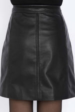 Perfecto-inspired leather skirt - Image n°3