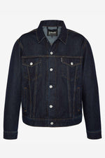 Cotton denim trucker jacket - Image n°4