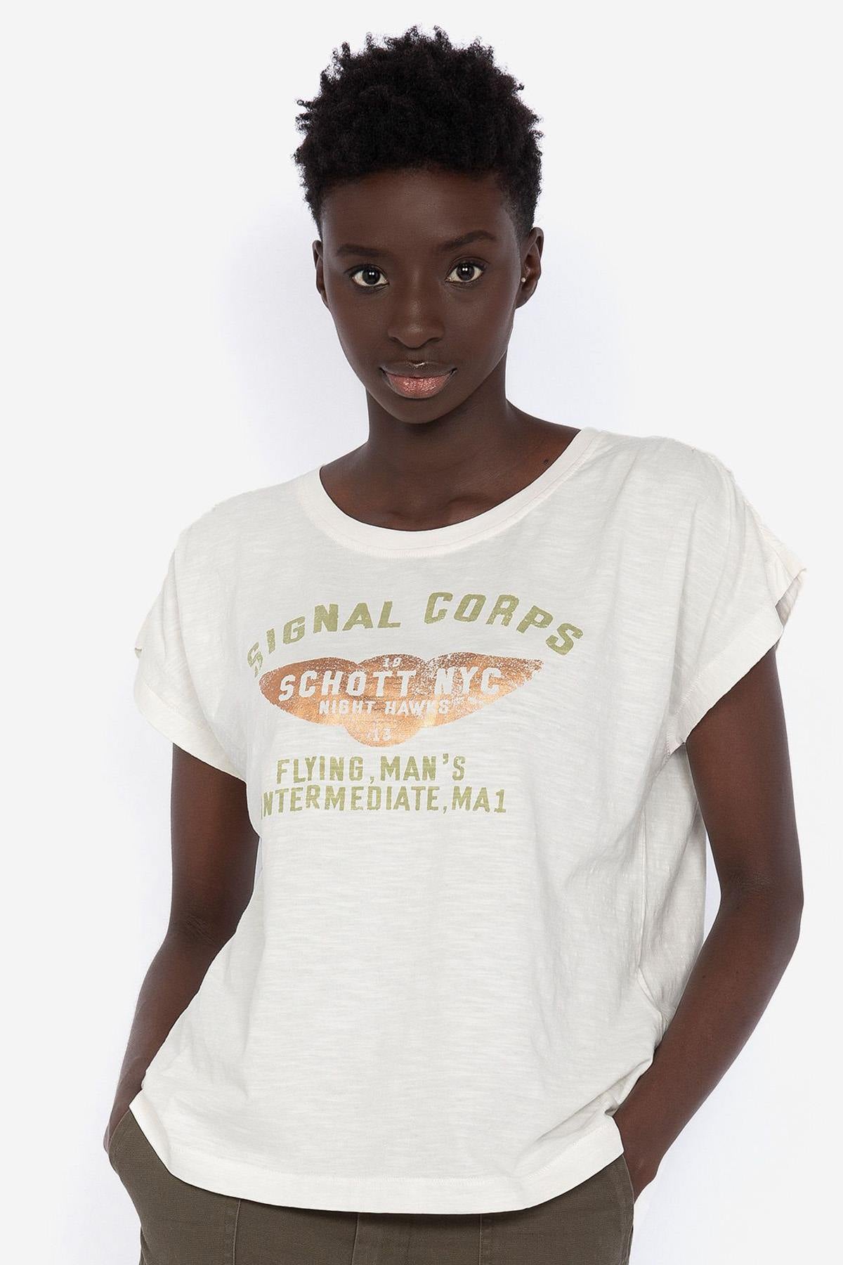 Off-white army t-shirt for women - Image n°1
