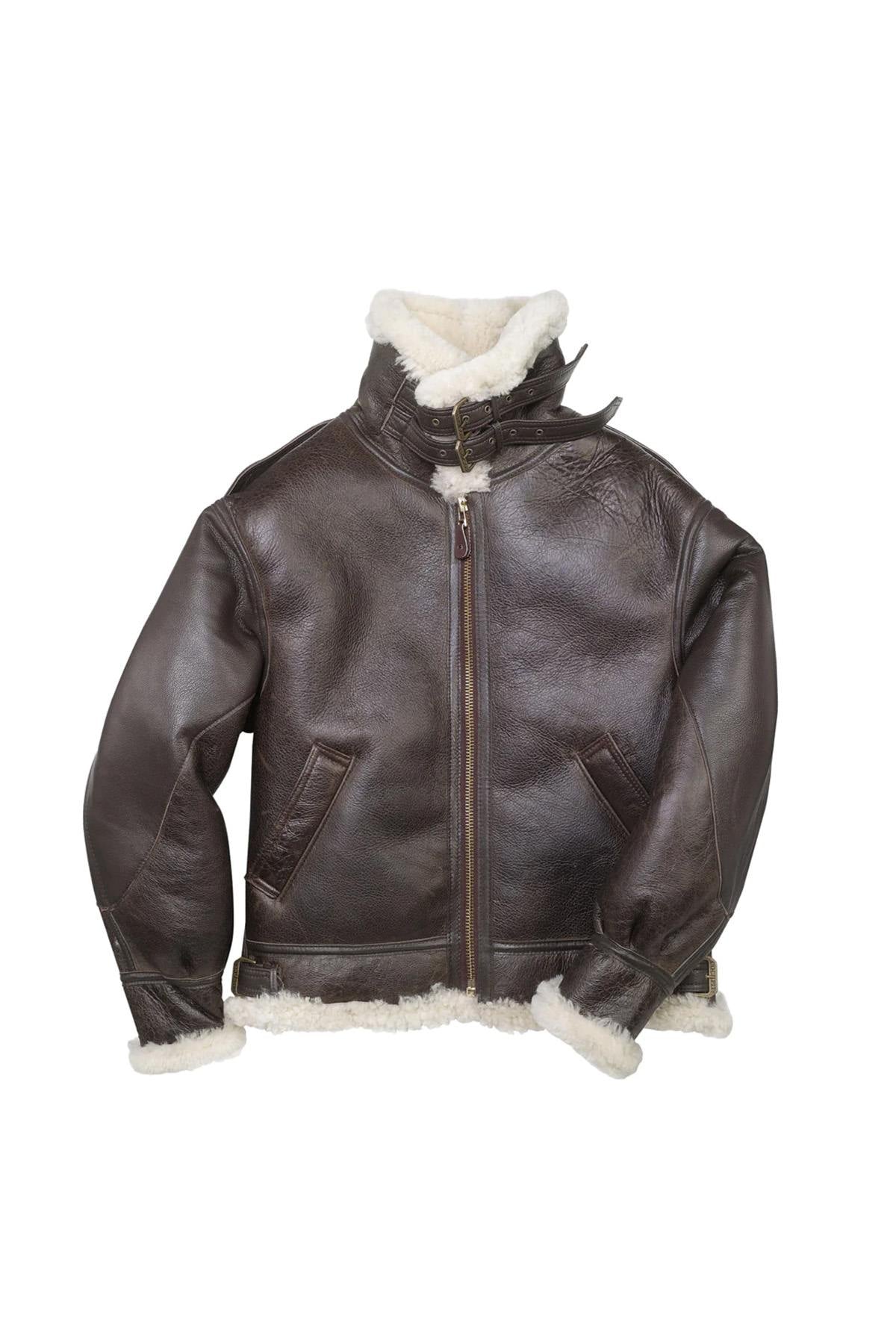Thick shearling B-3: warmth and durability, a WWII aviation classic. - Image n°3