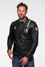 A black lambskin jacket, Steve McQueen's 1971 Le Mans in every stitch. - Image n°4
