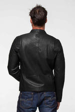 A black lambskin jacket, Steve McQueen's 1971 Le Mans in every stitch. - Image n°2