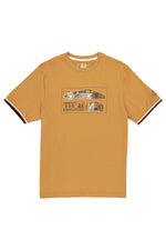 Camel t-shirt with racing pattern - Image n°3