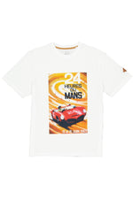 Ecru t-shirt with poster - Image n°4